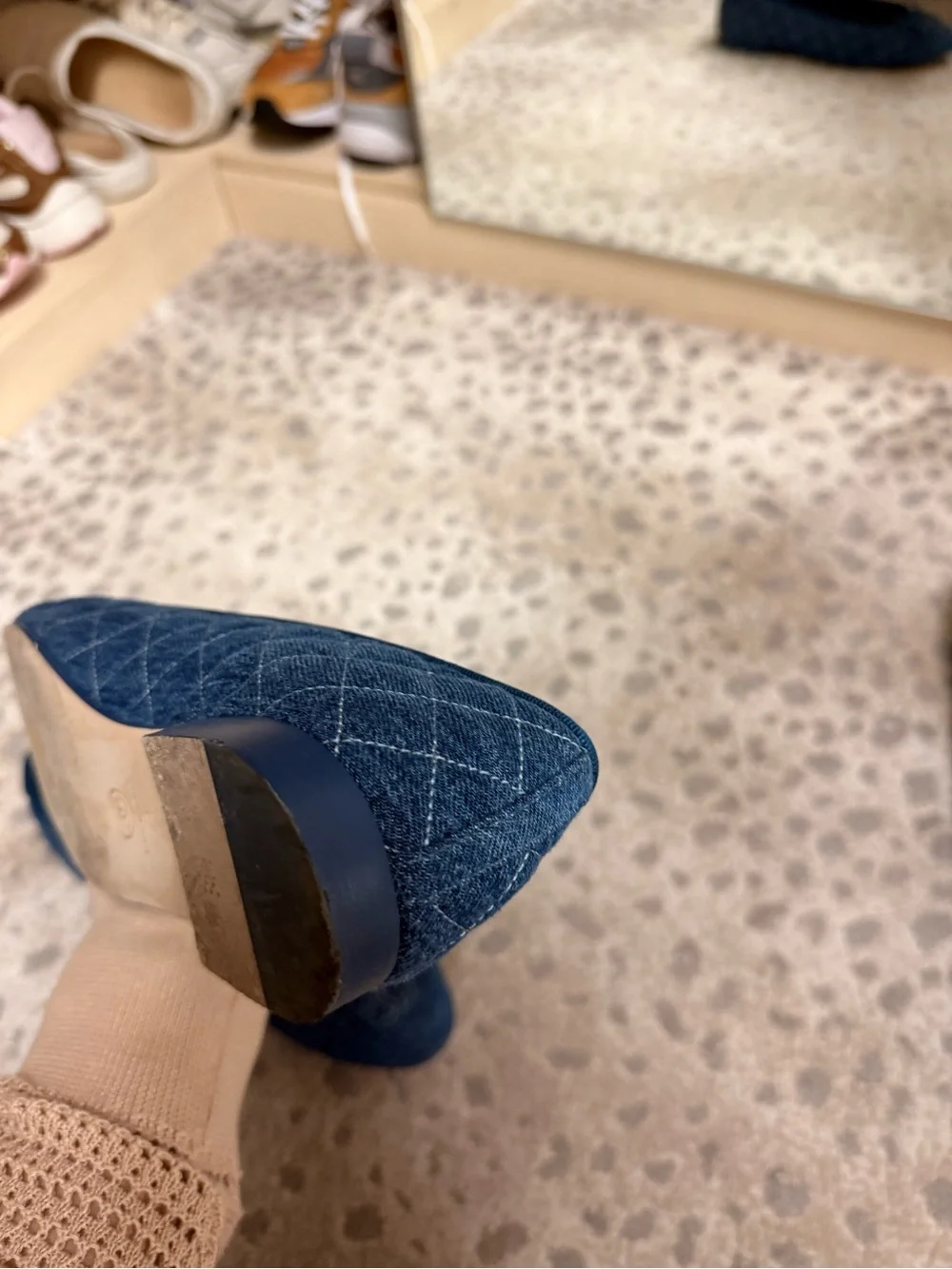 Chanel Denim Ballerinas size 42